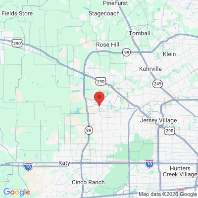 Map to  office in Cypress, TX