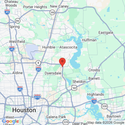 Map to  office in Houston, TX