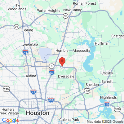 Map to  office in Humble, TX