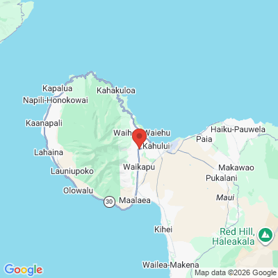 Map to  office in Wailuku, HI