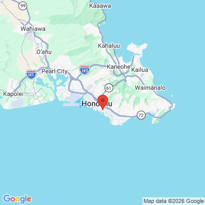 Map to  office in Honolulu, HI