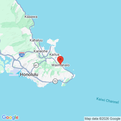 Map to  office in Waimanalo, HI