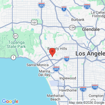 Map to CARLSTON DENTAL GROUP office in Los Angeles, CA