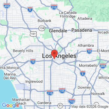 Map to dental office office in Los Angeles, CA