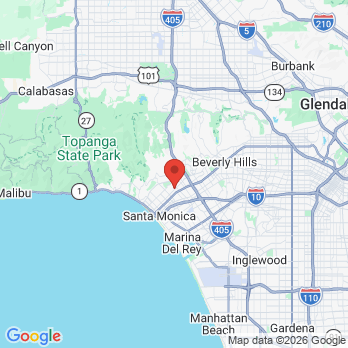 Map to columbia dental group inc. office in Los Angeles, CA