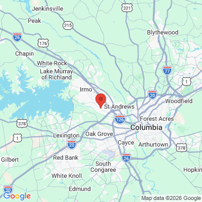 Map to  office in Columbia, SC