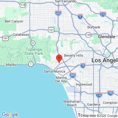 Map to West LA Implants office in Los Angeles, CA