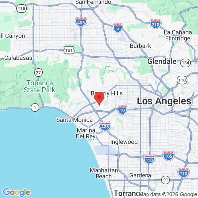 Map to Robodontix Dental Center  office in Los Angeles, CA