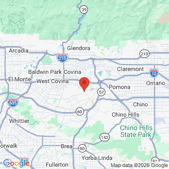 Map to Lemoncreek Dental office in Walnut, CA