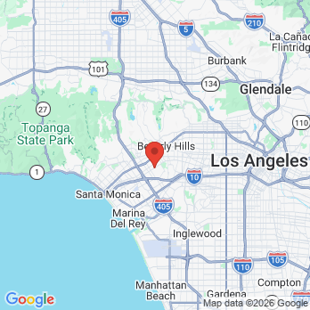 Map to Dillon-Costantino Dental office in Los Angeles, CA