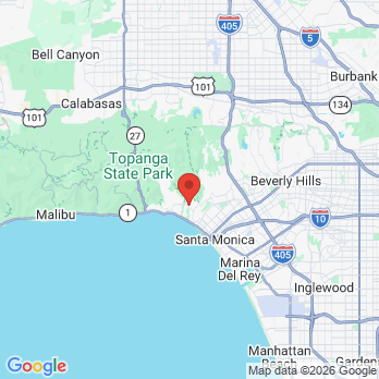 Map to SCOTT WARNER, DDS office in Pacific Palisades, CA
