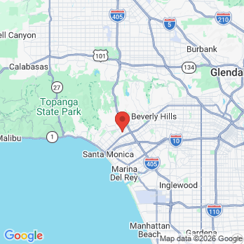 Map to Fuel Cycle office in Los Angeles, CA