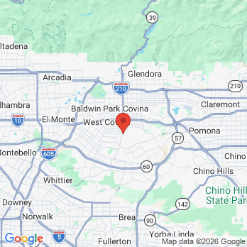 Map to Primary Office office in West Covina, CA