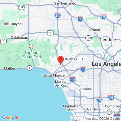 Map to CENTER For Advanced Periodontal & Implant Therapy office in Los Angeles, CA