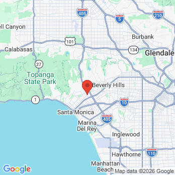 Map to Gordon Randall A. DDS office in Los Angeles, CA