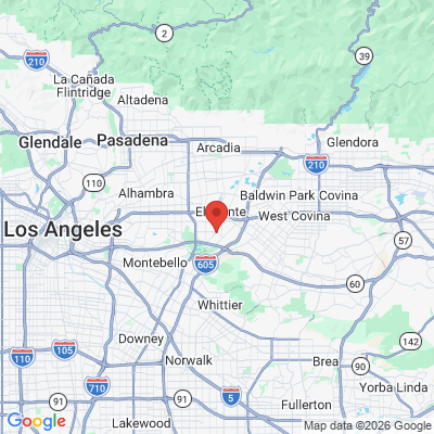Map to Healthy Smiles of El Monte office in South El Monte, CA