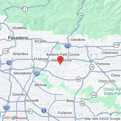 Map to  office in La Puente, CA