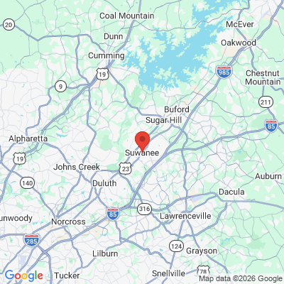 Map to  office in Suwanee, GA
