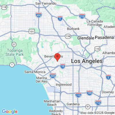 Map to  office in Los Angeles, CA
