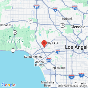 Map to Dr. Dani B.  office in La, CA