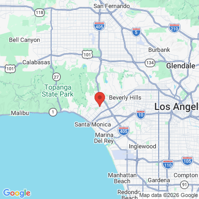 Map to Ace Endodontics - Afshin Badii, DDS office in Los Angeles, CA