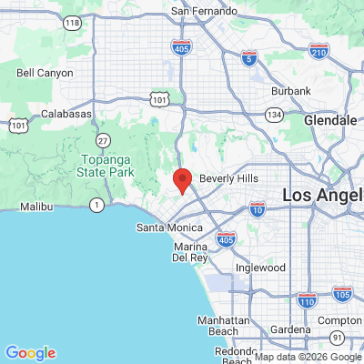 Map to Dr. Goli Javaher office in Los Angeles, CA