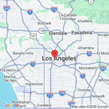 Map to Esthetic Dentistry office in Los Angeles, CA
