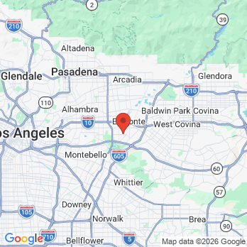 Map to Durfee Dental Office office in South El Monte, CA
