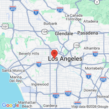 Map to Margaret A. Paul DDS, Inc. office in Los Angeles, CA