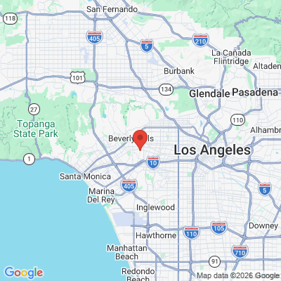 Map to Primary Office office in Los Angles, CA
