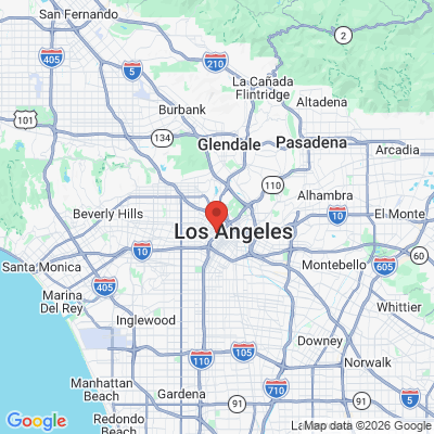 Map to Dental Healing office in Los Angeles, CA