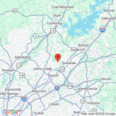 Map to  office in Suwanee, GA