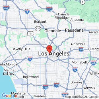 Map to David Kao DDS office in Los Angeles, CA