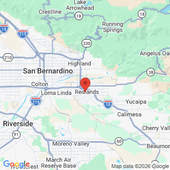 Map to Primary Office office in Redlands, CA