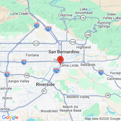 Map to Good Times Dental office in Colton, CA