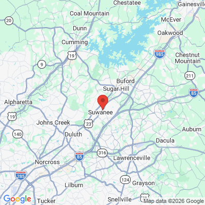 Map to  office in Suwanee, GA