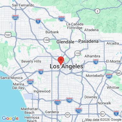 Map to Union Dental Center office in Los Angeles, CA