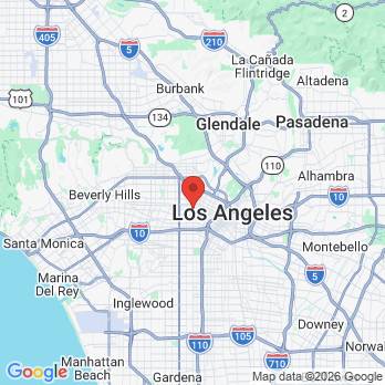 Map to Dental Park office in Los Angeles, CA