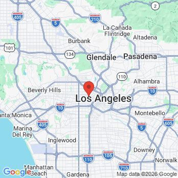 Map to Martinez Family Dental and Oral Surgery and Implant Center office in Los Angeles, CA