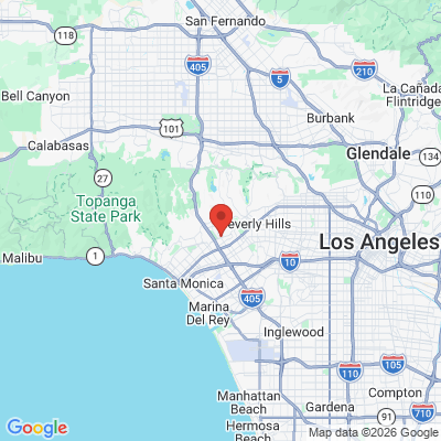 Map to Philip O Mendelovitz DDS office in Los Angeles, CA