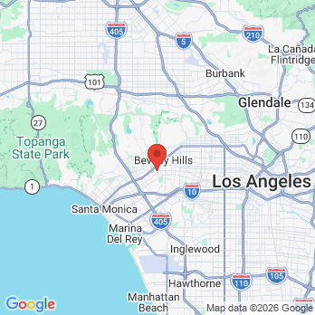 Map to Century Park Endo office in Los Angeles, CA