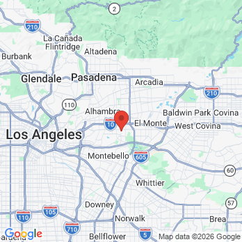 Map to Tenglang Chen, DDS, Inc. office in Rosemead, CA
