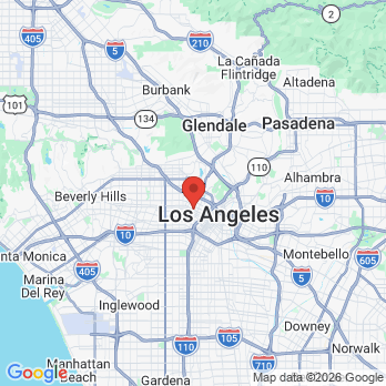 Map to SAMARITANA DENTAL CLINIC office in Los Angeles, CA