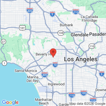 Map to Dr. Lewis 2026 office in Los Angeles, CA