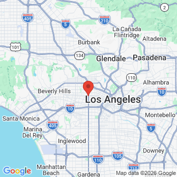 Map to Udream Dental  office in Los Angeles, CA