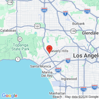Map to Mahkameh Soleimani-farnad office in Los Angeles, CA