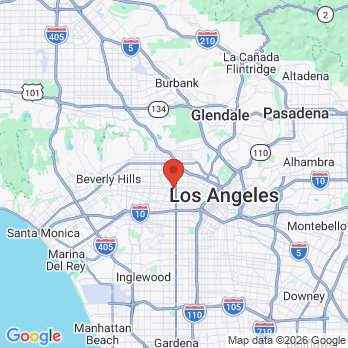 Map to Wilshire Dental Center Group office in Los Angeles, CA