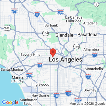 Map to Mark S Laska, DDS office in Los Angeles, CA