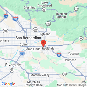 Map to Primary OfficeDr Jesus Flores DDS office in Redlands, CA