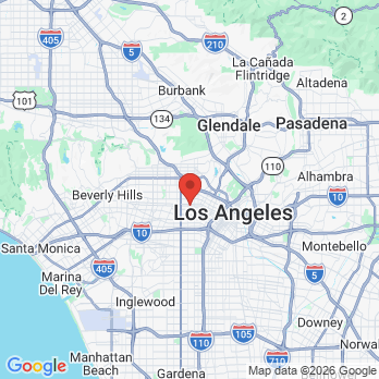 Map to LA Dental office in Los Angeles, CA